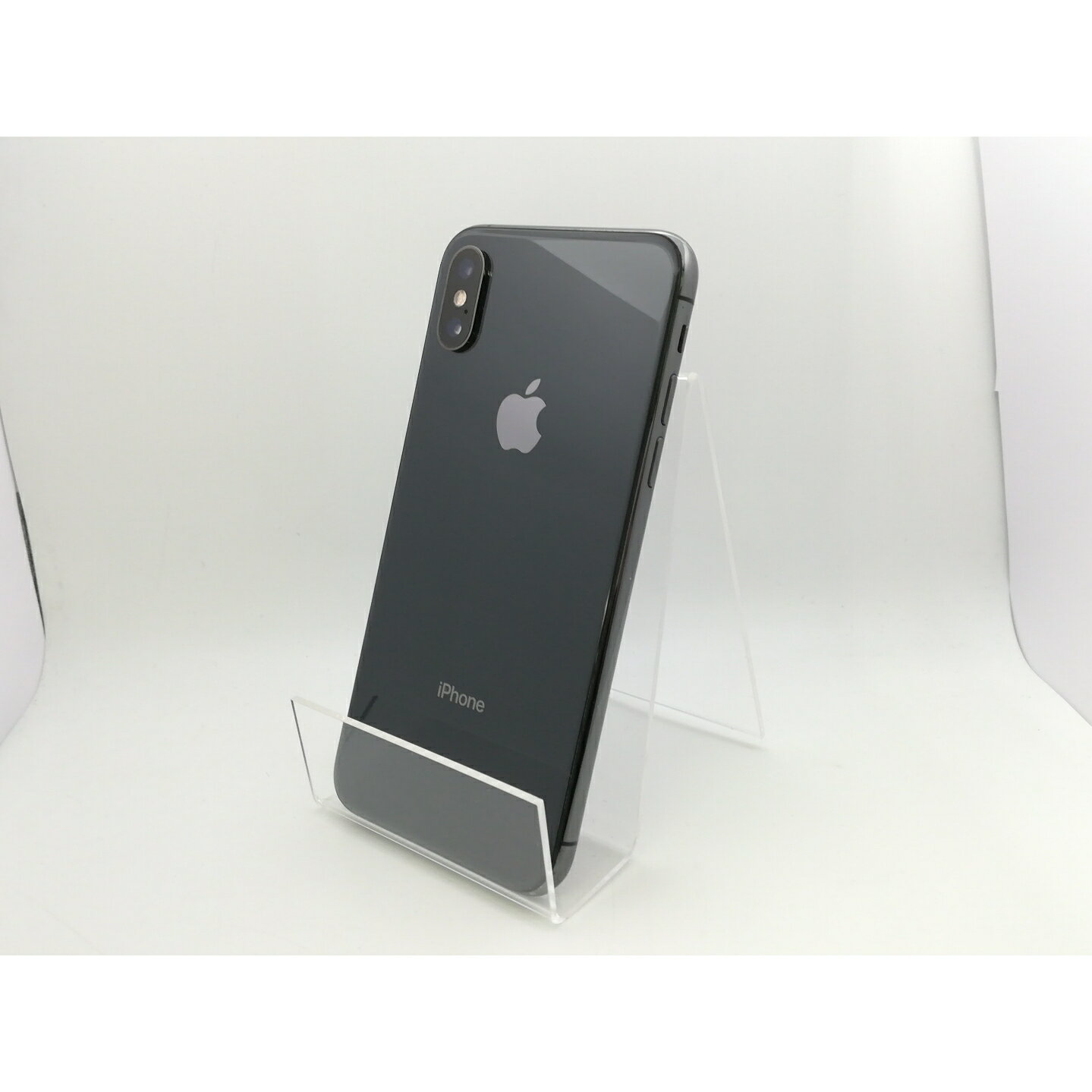 【中古】Apple SoftBank 【SIMロック解除済み】 iPhone XS 256GB スペースグレイ MTE02J/A【新橋】保証期間1ヶ月【ランクC】