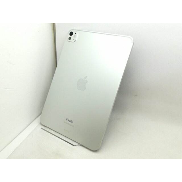 【中古】Apple 【Wi-Fi】 11インチ iPad Pro(M4/2024) 256GB シルバー 標準ガラス MVV93J/A【新橋】保証期間1ヶ月【ランクA】