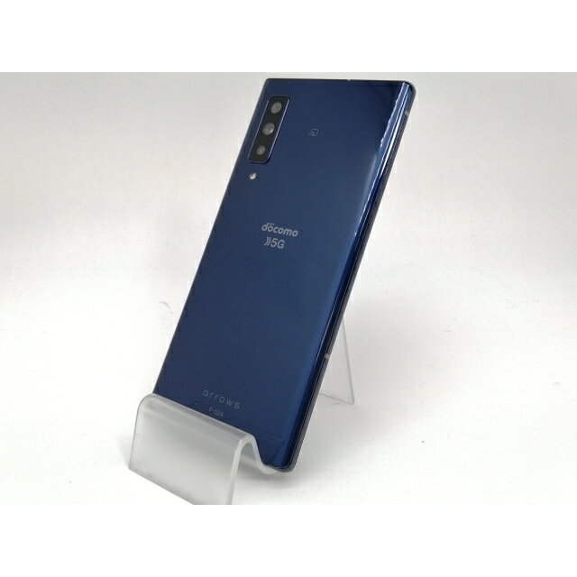 【中古】Fujitsu docomo 【SIMロック解除済み】 arrows NX9 ネイビー 8GB 128GB F-52A【新宿】保証期間1ヶ月【ランクC】