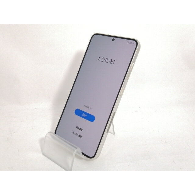 【中古】SAMSUNG au 【SIMフリー】 Galaxy S23 クリーム 8GB 256GB SCG19【新宿】保証期間1ヶ月【ランクA】