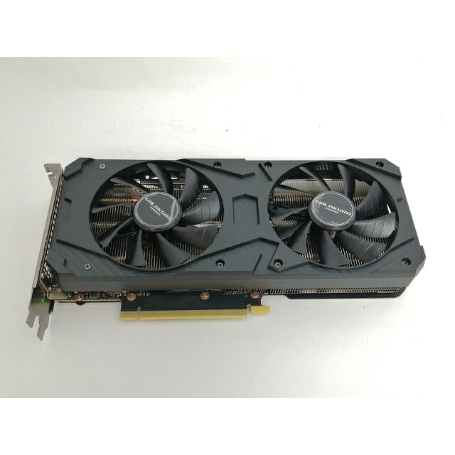 【中古】玄人志向 GG-RTX3060-E12GB/OC/DF RTX3060/12GB(GDDR6)/PCI-E【新宿】保証期間1週間