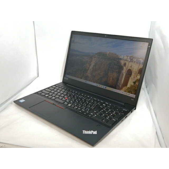 【中古】Lenovo ThinkPad E590 20NB004FJP ブラック【i5-8265U 8G 256G(SSD) WiFi 15LCD(1920x1080)】【新宿】保証期間1ヶ月【ランクC】
