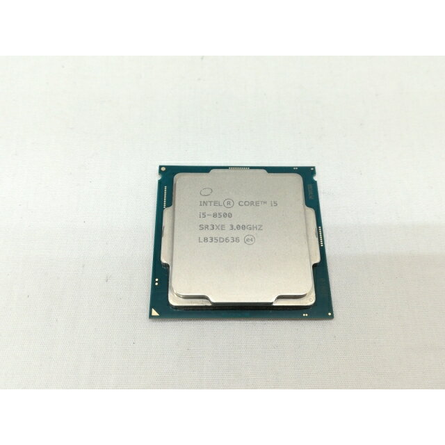 【中古】Intel Core i5-8500 (3GHz/TB:4.1GHz) 