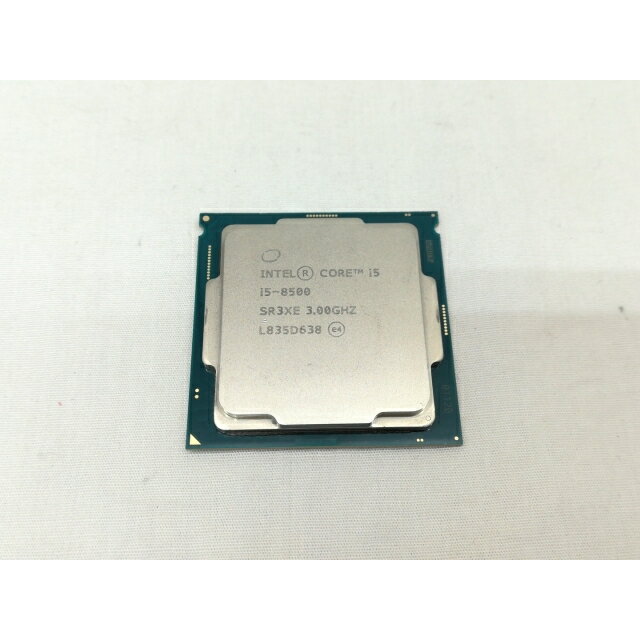 【中古】Intel Core i5-8500 (3GHz/TB:4.1GHz) 