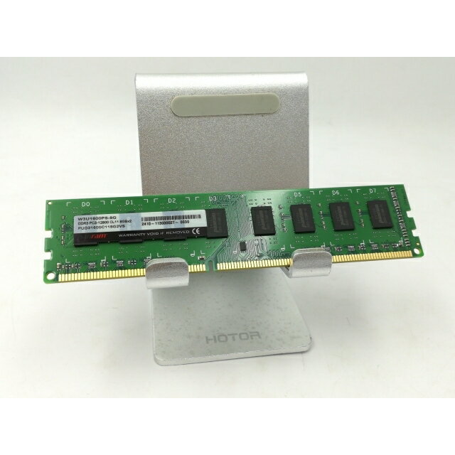 【中古】DDR3 8GB PC3-12800(DDR3-1600)【デスクトップPC用】【新宿】保証期間1週間