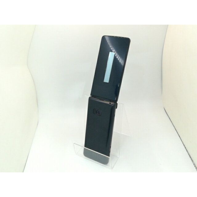 【中古】SHARP docomo 【SIMロック解除済み】 AQUOS ケータイ SH-02L ブラック【三宮駅前】保証期間1ヶ月【ランクC】