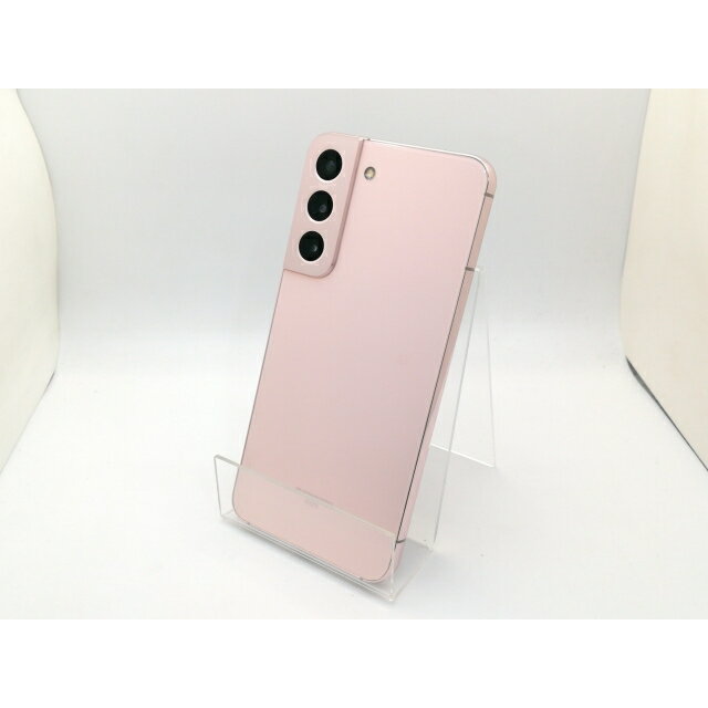 【中古】SAMSUNG au 【SIMフリー】 Galaxy S22 ピンクゴールド 8GB 256GB SCG13【三宮駅前】保証期間1ヶ月【ランクB】
