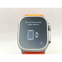 【中古】Apple Apple Watch Ultra 49mm Cellular チタニウムケース/オレンジアルパインループ M MQFL3J/A【三宮駅前】保証期間1ヶ月【ランクA】(2)