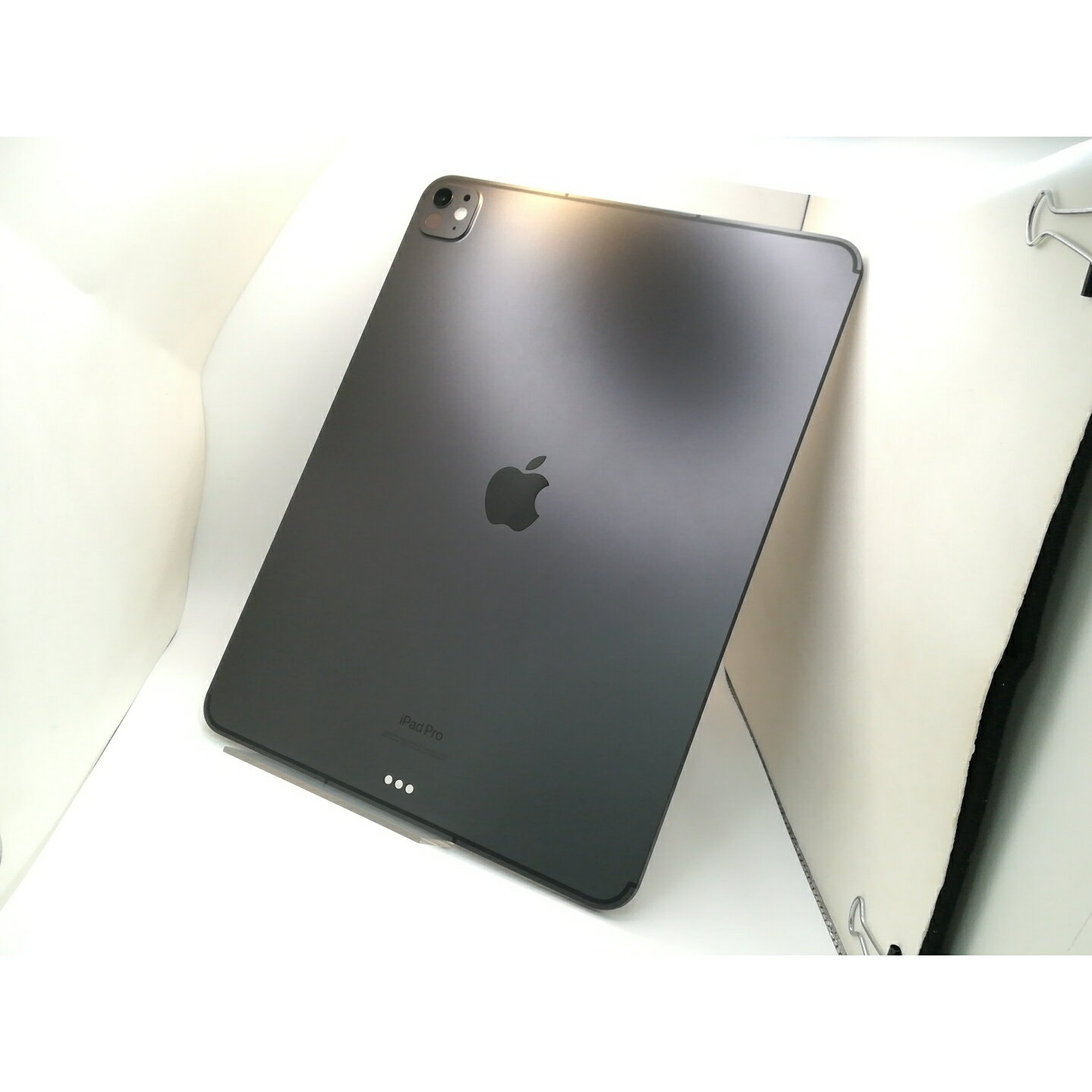 【中古】Apple 国内版 【SIMフリー】 13インチ iPad Pro(M4/2024) 256GB スペースブラック 標準ガラス MVXR3J/A【三宮駅前】保証期間1ヶ月【ランクA】