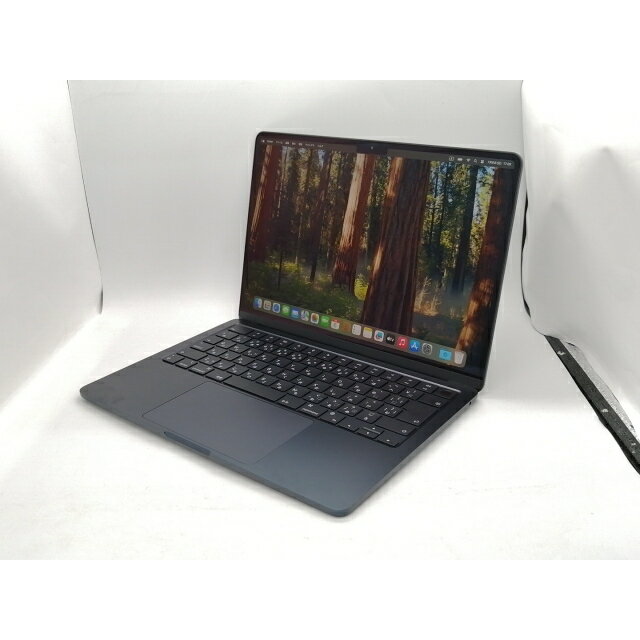 【中古】Apple MacBook Air 13インチ M2(CPU:8C/GPU:8C) 8GB/256GB ミッドナイト MLY33J/A (M2,2022)【三宮駅前】保証期間1ヶ月【ランクB】