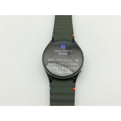 【中古】SAMSUNG Galaxy Watch7 40mm Wi-Fi/Bluetoothモデル グリーン【神戸】保証期間1ヶ月【ランクA】 【中古】SAMSUNG Galaxy Watch7 40mm Wi-Fi/Bluetoothモデル グリーン【神戸】保証期間1ヶ月【ランクA】