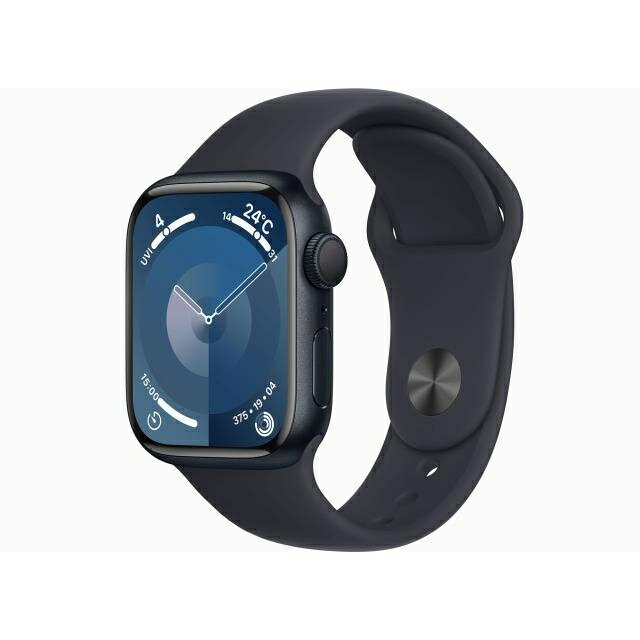 【未使用】Apple Apple Watch Series9 41mm GPS ミッドナイトアルミニウムケース/ミッドナイトスポーツバンド(M/L) MR8X3J/A【神戸】保証期間3ヶ月