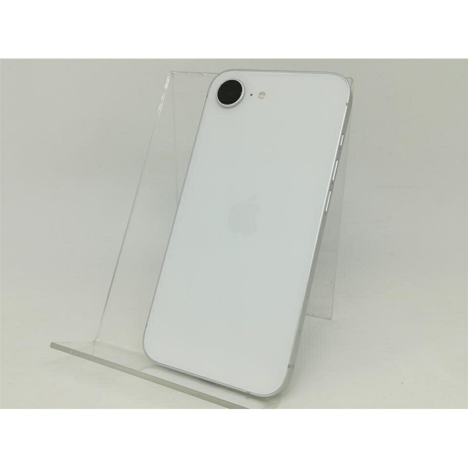 【中古】Apple 国内版 【SIMフリー】 iPhone 16e 128GB ホワイト MD1R4J/A【神戸】保証期間1ヶ月【ランクA】