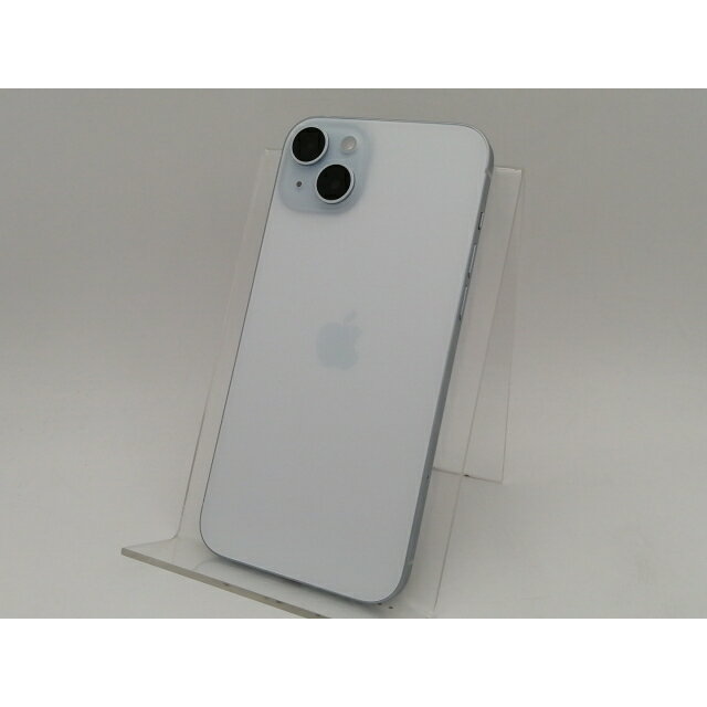 【中古】Apple 国内版 【SIMフリー】 iPhone 15 Plus 256GB ブルー MU0N3J/A【神戸】保証期間1ヶ月【ランクA】