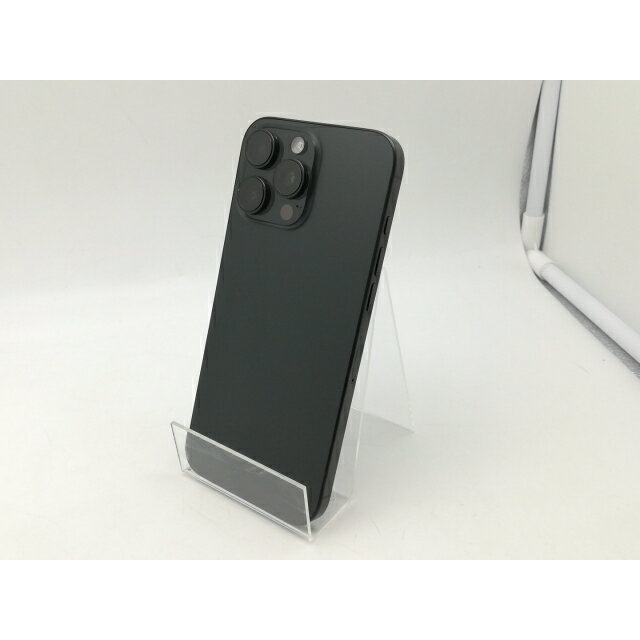 【中古】Apple 国内版 【SIMフリー】 iPhone 16 Pro Max 512GB ブラックチタニウム MYWL3J/A【神戸】保証期間1ヶ月【ランクB】