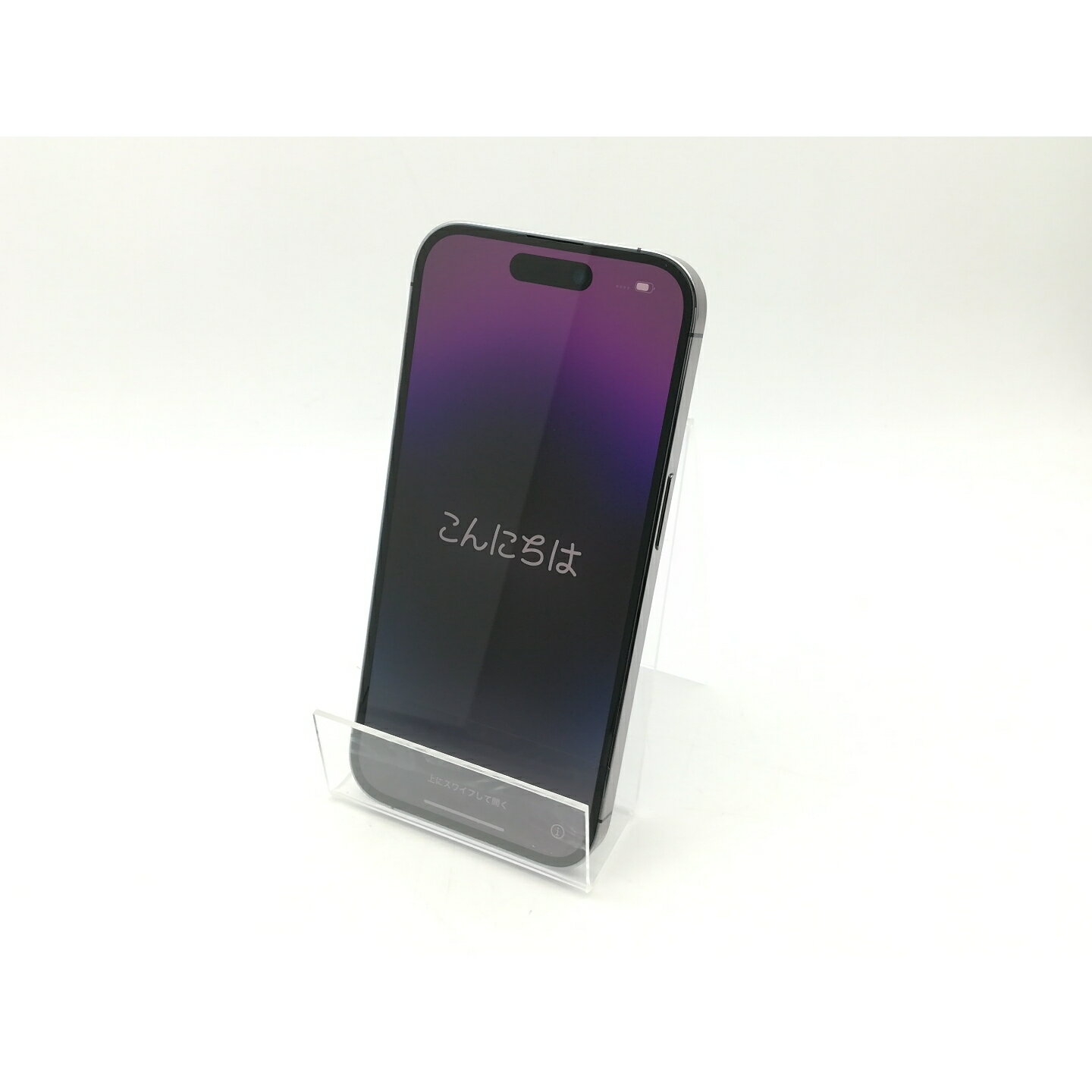 【中古】Apple 国内版 【SIMフリー】 iPhone 14 Pro 512GB ディープパープル MQ283J/A【神戸】保証期間1ヶ月【ランクB】