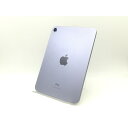 【中古】Apple 【Wi-Fi】 iPad mini(第6世代/2021) 64GB パープル MK7R3J/A【神戸】保証期間1ヶ月【ランクB】