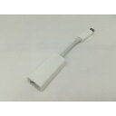 【中古】Apple Thunderbolt - ギガビットEthernetアダプタ MD463ZM/A【日本橋3】保証期間1週間