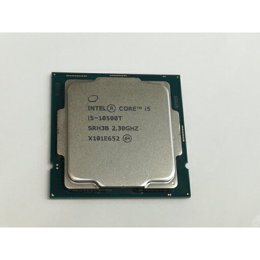 【中古】Intel Core i5-10500T (2.3GHz/TB:3.8GHz) bulk LGA1200/6C/12T/L3 12M/UHD630/TDP35W【日本橋3】保証期間1週間 【中古】Intel Core i5-10500T (2.3GHz/TB:3.8GHz) bulk LGA1200/6C/12T/L3 12M/UHD630/TDP35W【日本橋3】保証期間1週間