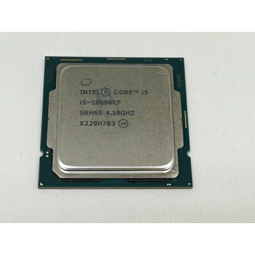 【中古】Intel Core i5-10600KF (4.1GHz/TB:4.8GHz) bulk LGA1200/6C/12T/L3 12M/No iGPU/TDP125W【日本橋3】保証期間1週間 【中古】Intel Core i5-10600KF (4.1GHz/TB:4.8GHz) bulk LGA1200/6C/12T/L3 12M/No iGPU/TDP125W【日本橋3】保証期間1週間