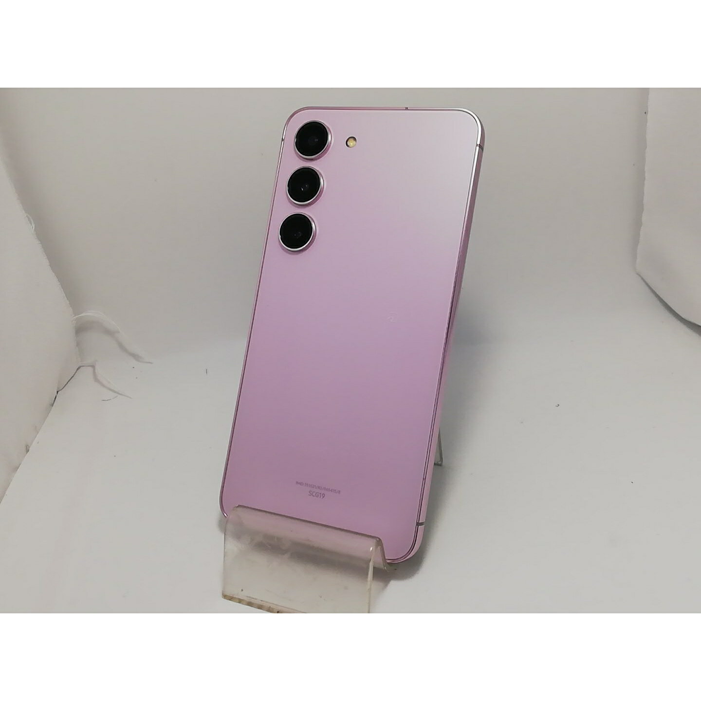 【中古】【赤ロム保証あり】SAMSUNG au 【SIMフリー】 Galaxy S23 ラベンダー 8GB 256GB SCG19【戸塚】保証期間1ヶ月【ランクA】