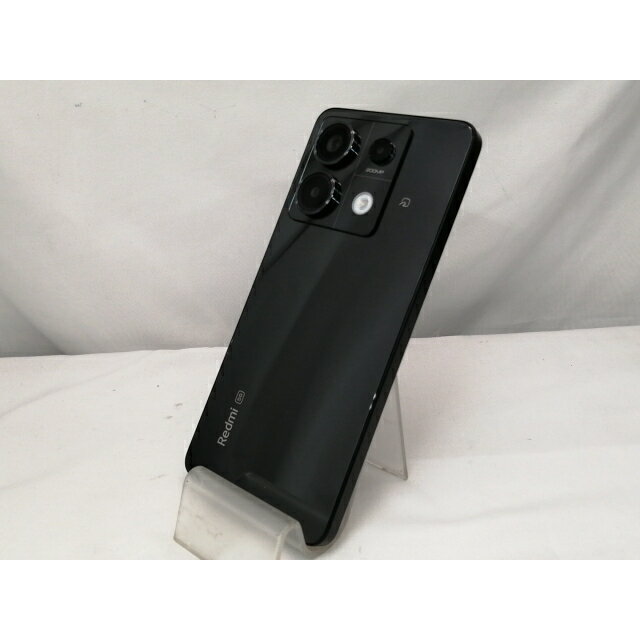 【中古】Xiaomi UQmobile 【SIMフリー】 Redmi Note 13 Pro 5G ミッドナイトブラック 8GB 256GB【戸塚】保証期間1ヶ月【ランクA】