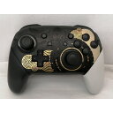 【中古】Nintendo Switch Proコントローラー ゼルダの伝説 ティアーズ オブ ザ キングダムエディション HAC-A-FSSKU【戸塚】保証期間1週間【ランクB】