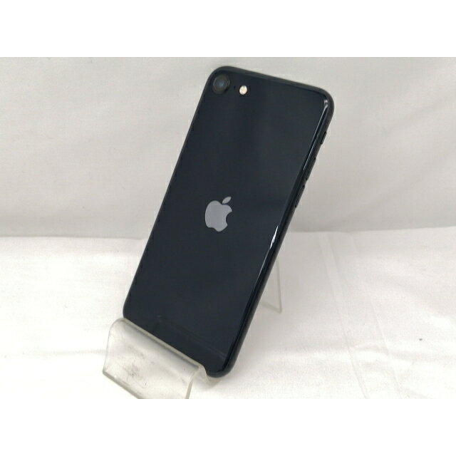【中古】【赤ロム保証あり】Apple au 【SIMフリー】 iPhone SE（第3世代） 64GB ミッドナイト MMYC3J/A【戸塚】保証期間1ヶ月【ランクA】