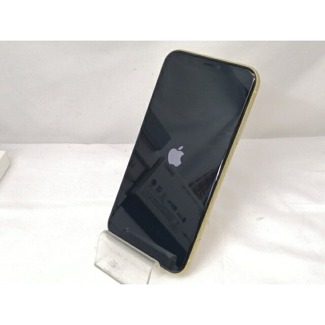 【中古】Apple SoftBank 【SIMロック解除済み】 iPhone 11 64GB イエロー MWLW2J/A【戸塚】保証期間1ヶ月【ランクC】