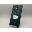 【中古】Oppo ymobile 【SIMフリー】 OPPO Reno11 A ダークグリーン 8GB 128GB【秋葉本店】保証期間1ヶ月【ランクB】