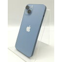【中古】Apple 海外版 【SIMフリー】 iPhone 14 Plus 256GB ブルー【秋葉本店】保証期間1ヶ月【ランクB】
