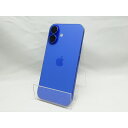 【中古】Apple 国内版 【SIMフリー】 iPhone 16 128GB ウルトラマリン MYDU3J/A【秋葉本店】保証期間1ヶ月【ランクA】