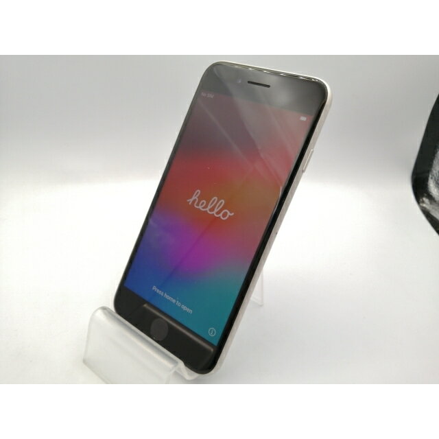 【中古】Apple UQmobile 【SIMフリー】 iPhone SE（第3世代） 64GB スターライト MMYD3J/A【秋葉本店】保証期間1ヶ月【ランクC】