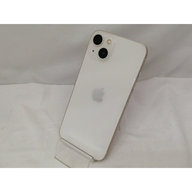 【中古】Apple 国内版 【SIMフリー】 iPhone 13 128GB スターライト MLND3J/A【秋葉本店】保証期間1ヶ月【ランクA】