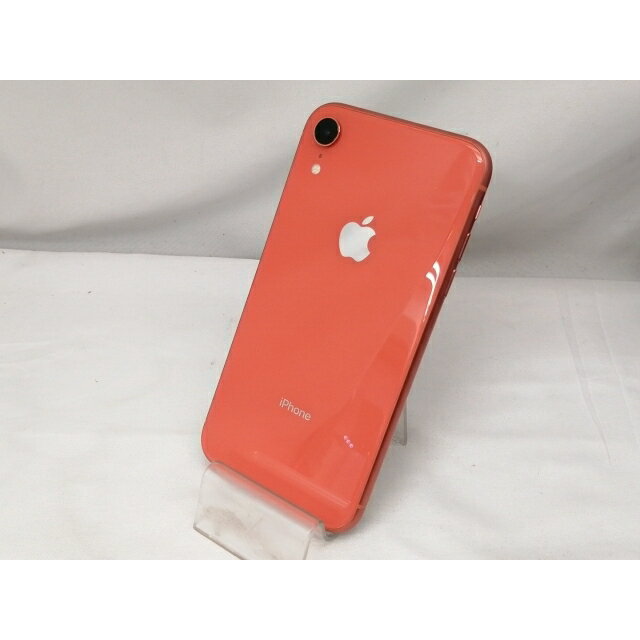 【中古】Apple iPhone XR 128GB コーラル （国内版SIMロックフリー） MT0T2J/A【秋葉本店】保証期間1ヶ月【ランクC】