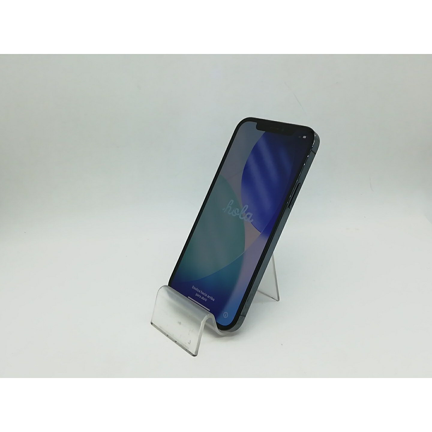 【中古】Apple SoftBank 【SIMロック解除済み】 iPhone 12 Pro 128GB パシフィックブルー MGM83J/A【秋葉本店】保証期間1ヶ月【ランクC】