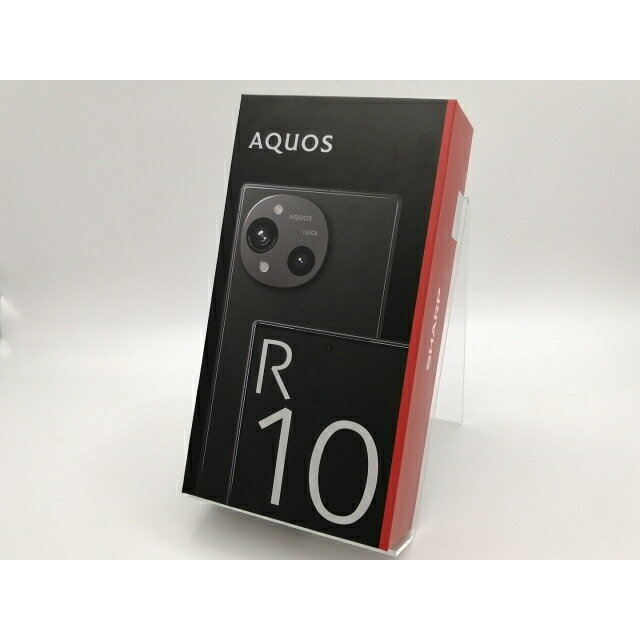 【未使用】SHARP 国内版 【SIMフリー】 AQUOS R10 チャコールブラック 12GB 256GB SH-M31【大須2】保証期間3ヶ月