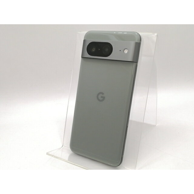 【中古】Google au 【SIMフリー】 Pixel 8 ヘイゼル 8GB 128GB GZPF0【大須2】保証期間1ヶ月【ランクA】