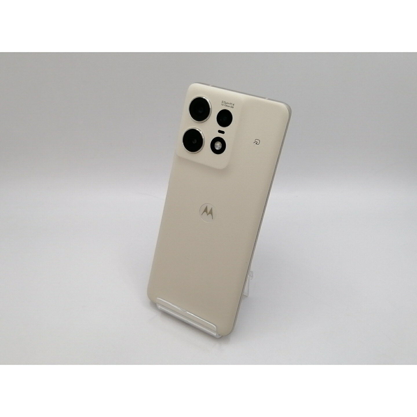 【中古】MOTOROLA SoftBank 【SIMフリー】 motorola edge 50s pro バニラクリーム 8GB 256GB A402MO【大須2】保証期間1ヶ月【ランクA】