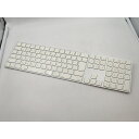 【中古】Apple Magic Keyboard(2017/テンキー付き/A1843) - 日本語(JIS) シルバー MQ052J/A【大須2】保証期間1週間(2)