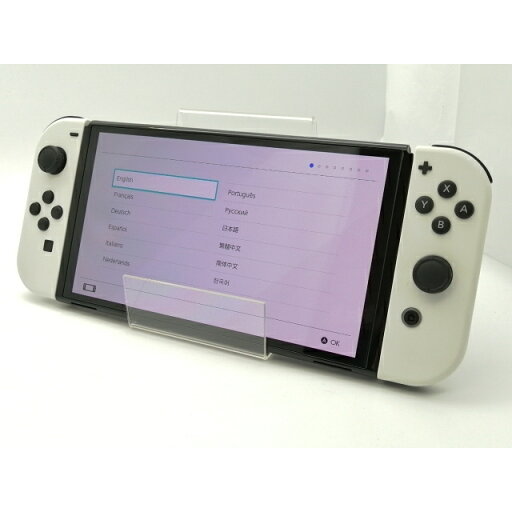 【中古】Nintendo Switch 本体 (有機ELモデル) HEG-S-KAAAA ホワイト 【2021年10月】【大須2】保証期間1ヶ月【ランクA】 【中古】Nintendo Switch 本体 (有機ELモデル) HEG-S-KAAAA ホワイト 【2021年10月】【大須2】保証期間1ヶ月【ランクA】