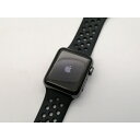 【中古】Apple Apple Watch Series3 Nike+ 38mm GPS スペースグレイアルミ/アンスラサイト/ブラックNikeスポーツバンド【...