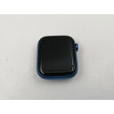 【中古】Apple Apple Watch Series7 41mm GPS ブルーアルミニウムケース (バンド無し)【大須2】保証期間1ヶ月【ランクB】