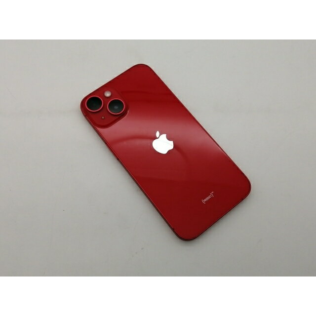 【中古】Apple 楽天モバイル 【SIMフリー】 iPhone 14 128GB (PRODUCT)RED MPV93J/A【大須2】保証期間1ヶ月【ランクA】