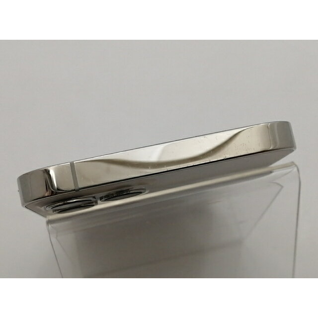 【中古】Apple au 【SIMロック解除済み】 iPhone 12 Pro 256GB シルバー MGMA3J/A【大須2】保証期間1ヶ月【ランクC】