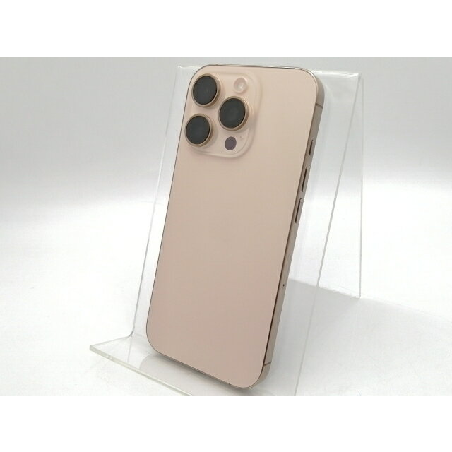 【中古】Apple 国内版 【SIMフリー】 iPhone 16 Pro 256GB デザートチタニウム MYN23J/A【大須2】保証期間1ヶ月【ランクA】