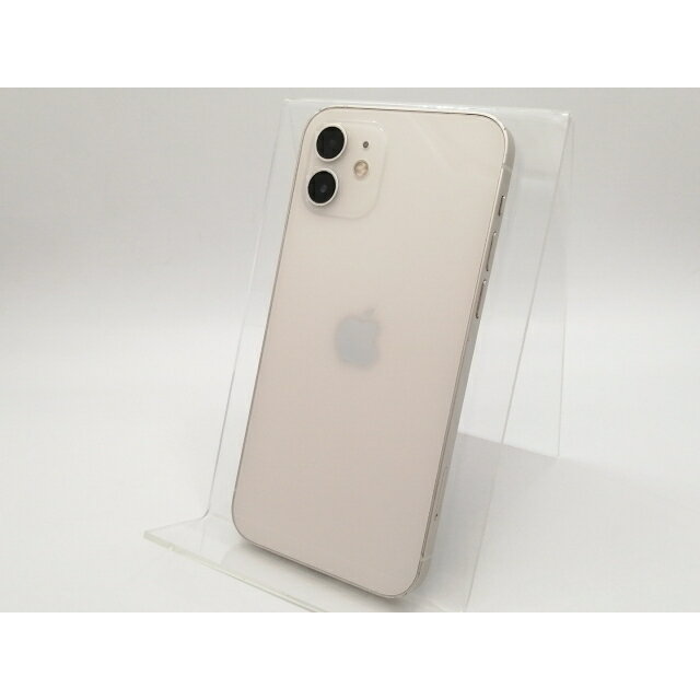 【中古】Apple SoftBank 【SIMロック解除済み】 iPhone 12 64GB ホワイト MGHP3J/A【大須2】保証期間1ヶ月【ランクC】