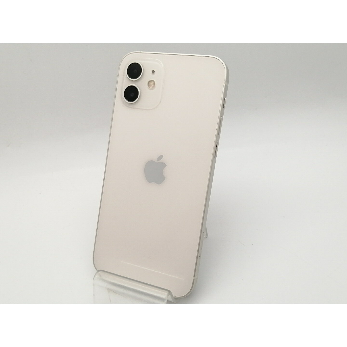【中古】Apple au 【SIMロック解除済み】 iPhone 12 128GB ホワイト MGHV3J/A【大須2】保証期間1ヶ月【ランクB】