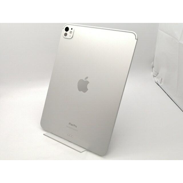【中古】Apple 【Wi-Fi】 11インチ iPad Pro(M4/2024) 256GB シルバー 標準ガラス MVV93J/A【大須2】保証期間1ヶ月【ランクA】