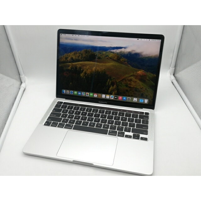 Apple MacBook Pro 13インチ CTO (M1・2020) シルバー Apple M1(CPU:8C/GPU:8C)/8G/512G保証期間1ヶ月